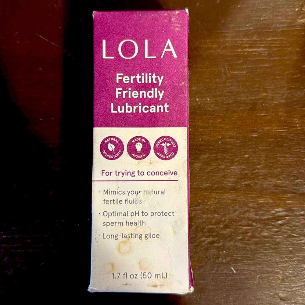 LOLA Fertility Friendly Lubricant